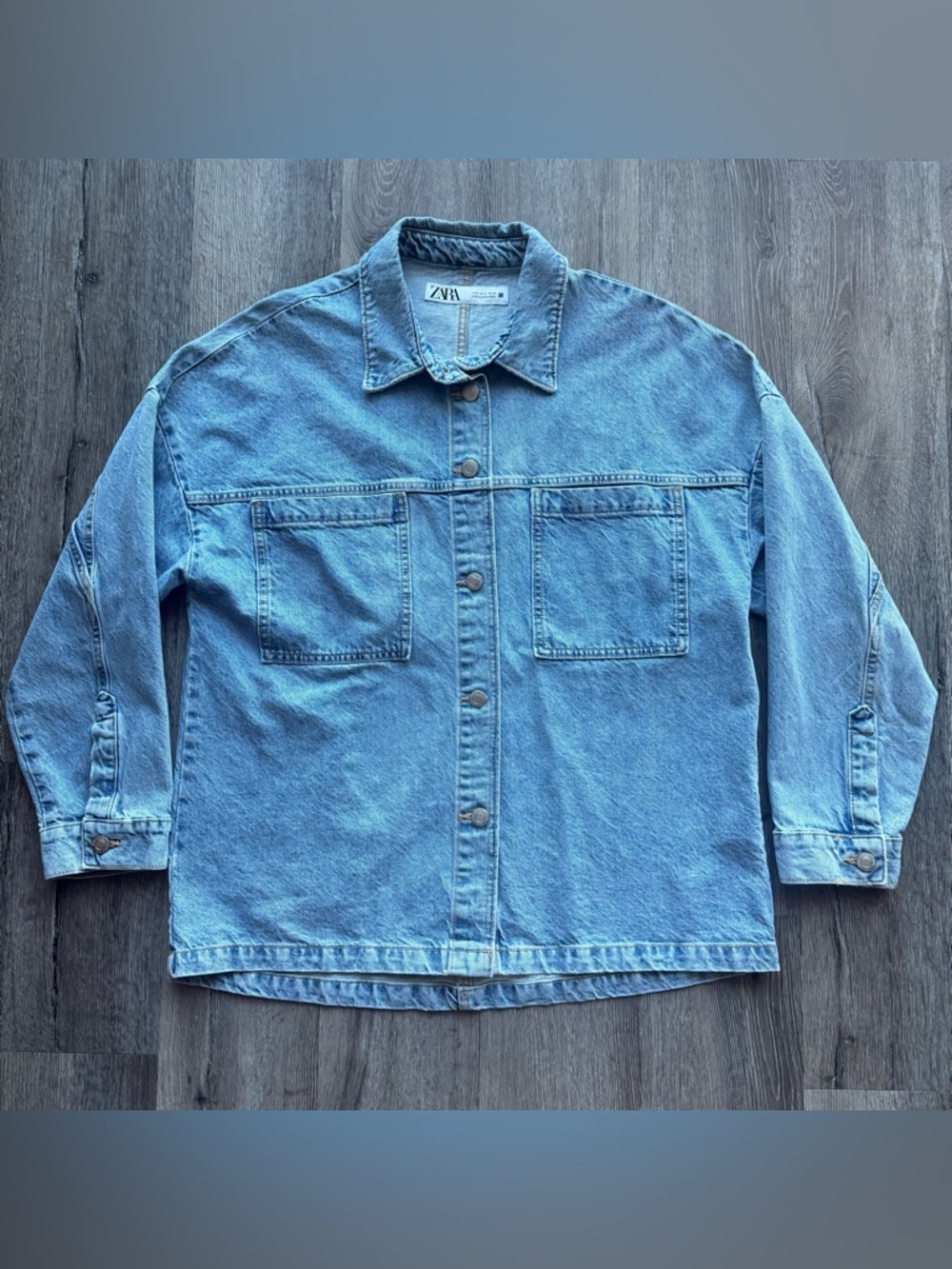 ZARA Oversized Denim Jacket